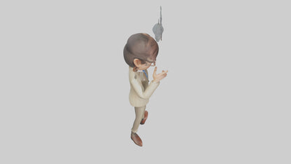 Cartoon Interpreter model 3D model