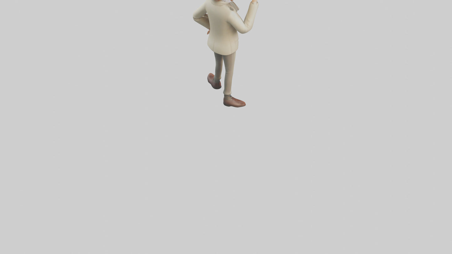 Cartoon Interpreter model 3D model