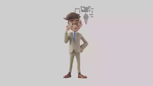 Cartoon Interpreter model 3D model