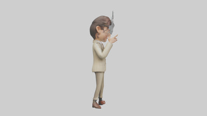 Cartoon Interpreter model 3D model