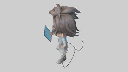 Cartoon IT Specialist model 2 3D model