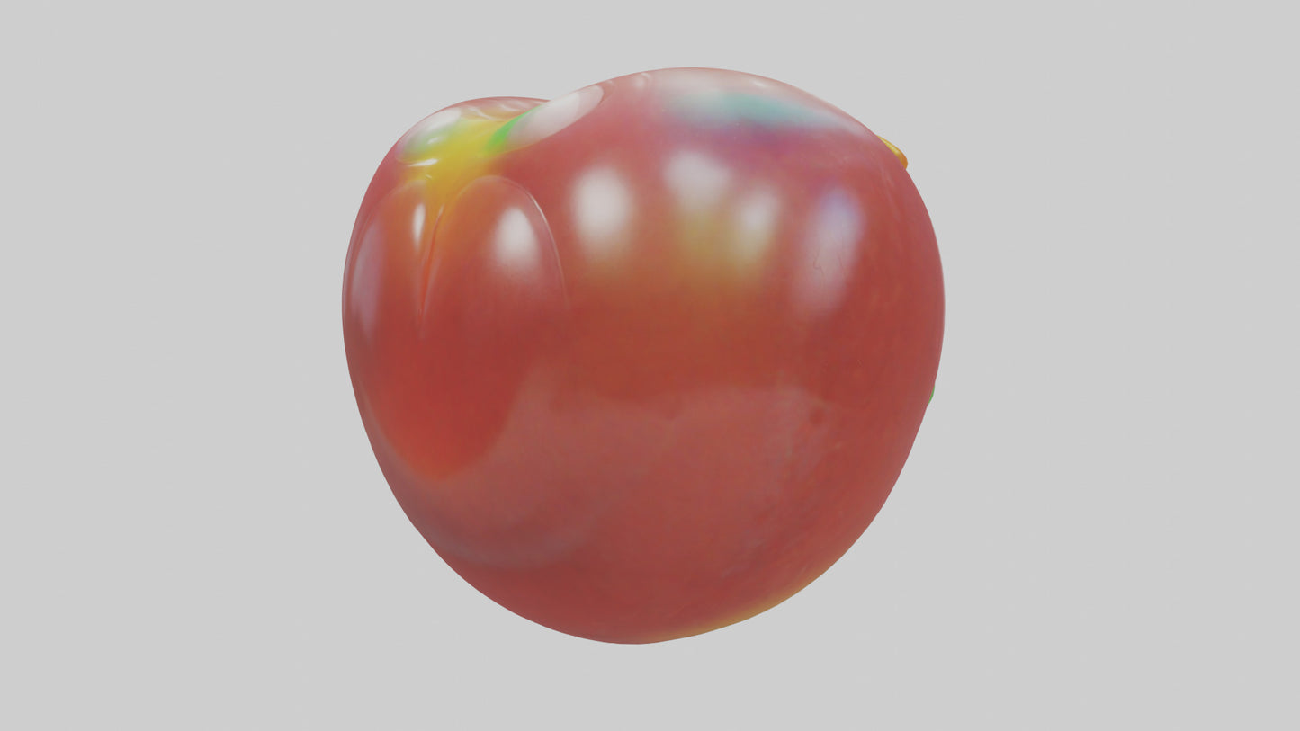 Cartoon Jelly Bean model 3D model