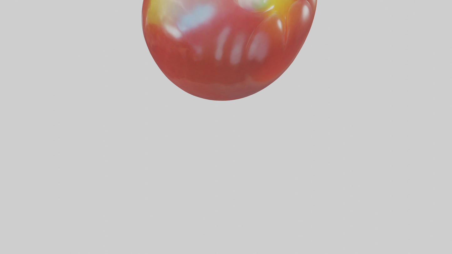 Cartoon Jelly Bean model 3D model