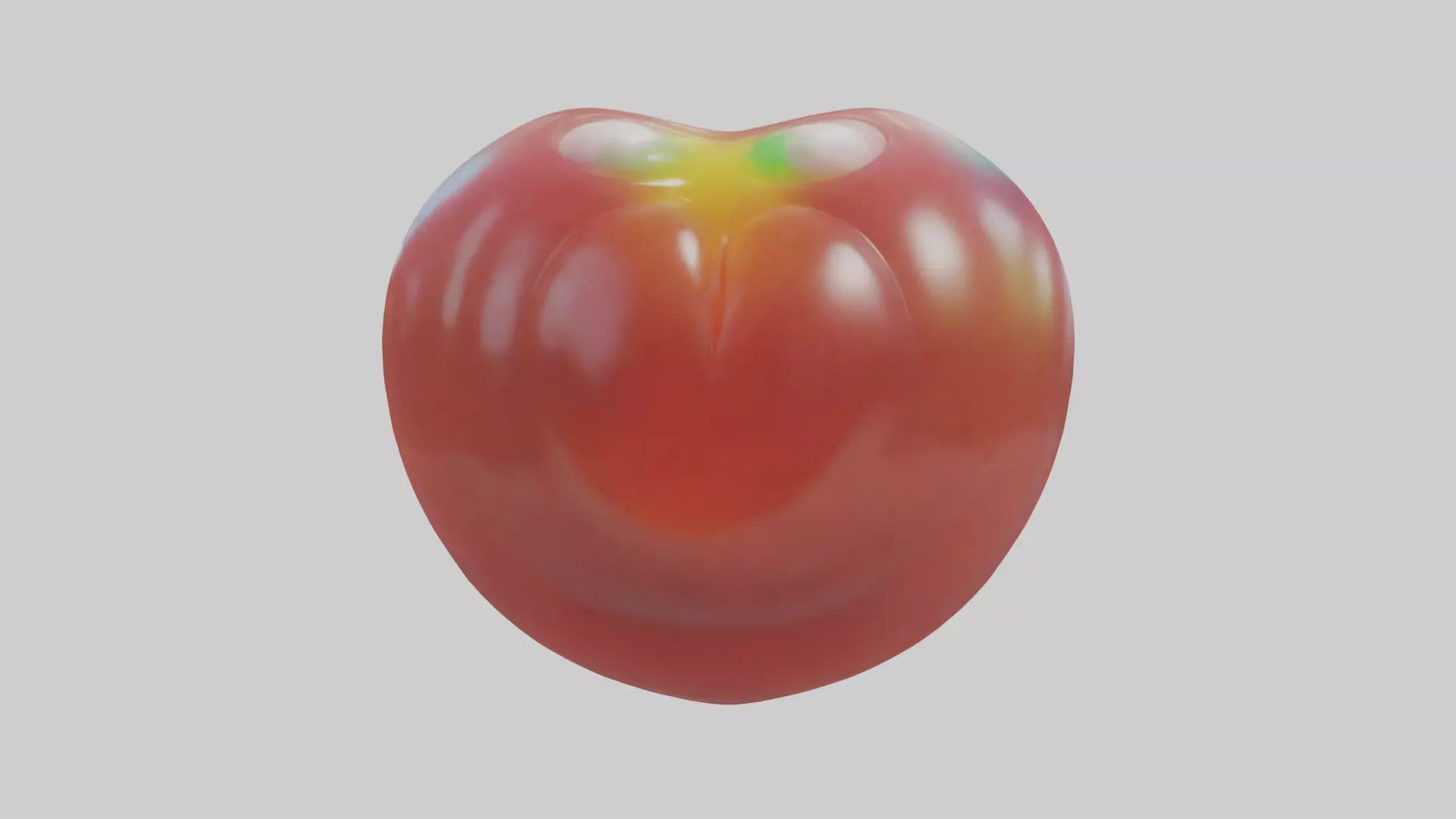 Cartoon Jelly Bean model 3D model