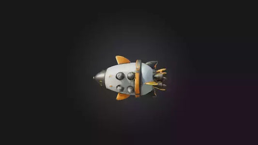 Cartoon Jetpack 3D model