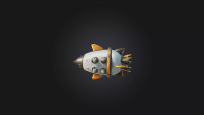 Cartoon Jetpack 3D model