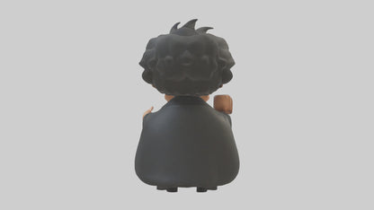 Cartoon Judge model 3D model