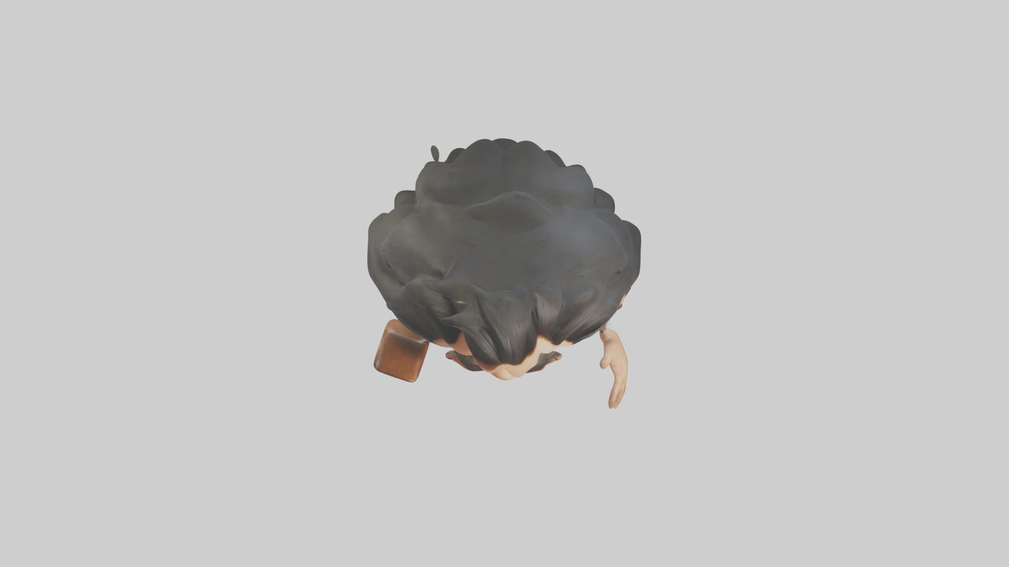 Cartoon Judge model 3D model