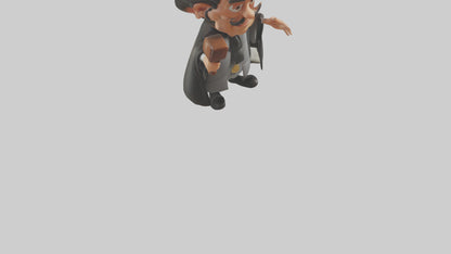 Cartoon Judge model 3D model