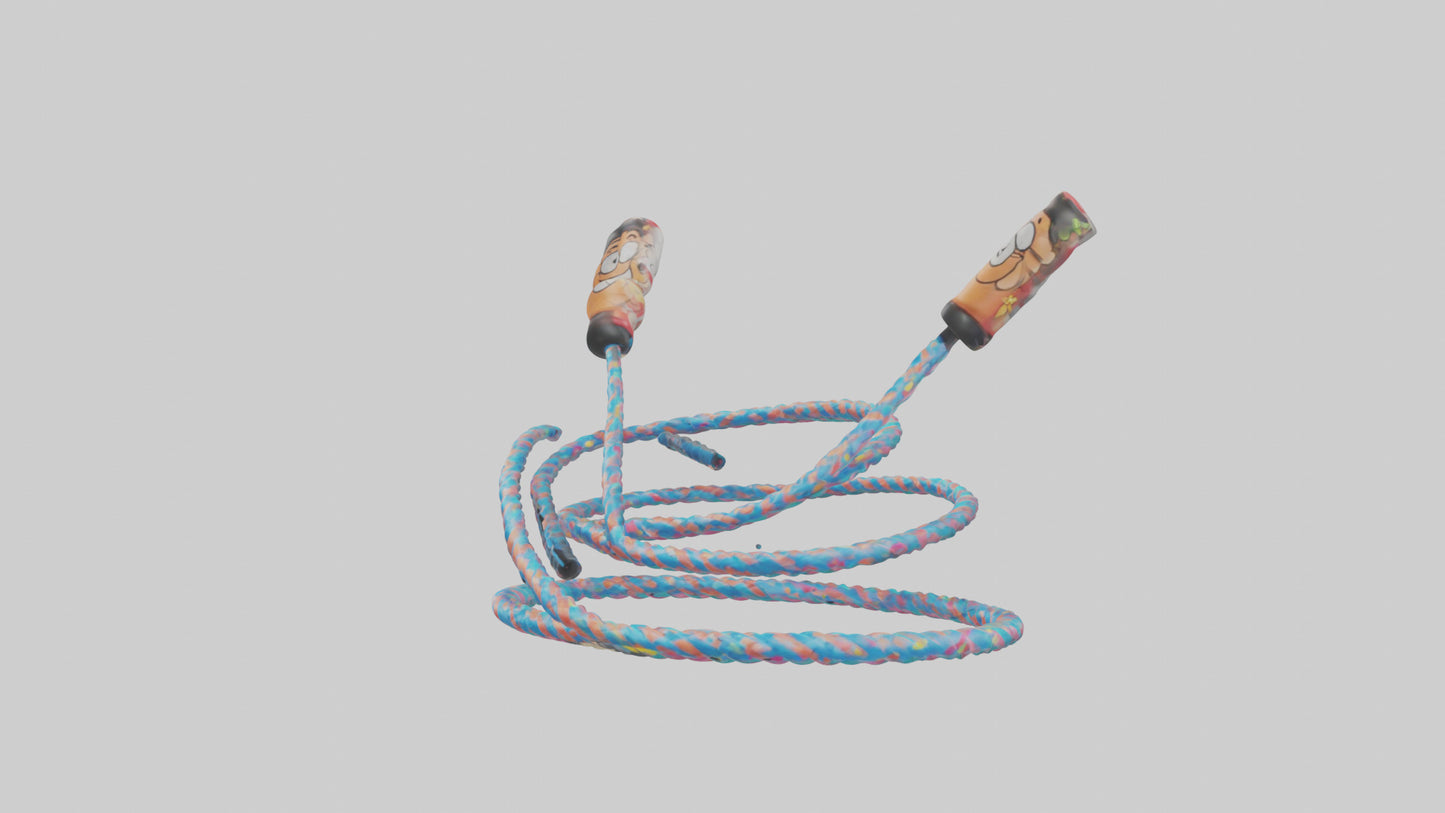 Cartoon Jump Rope model 3D model