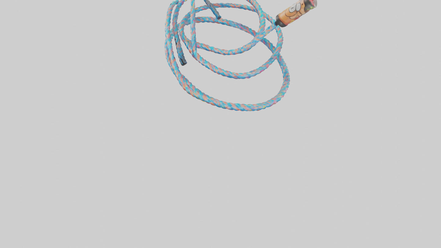 Cartoon Jump Rope model 3D model