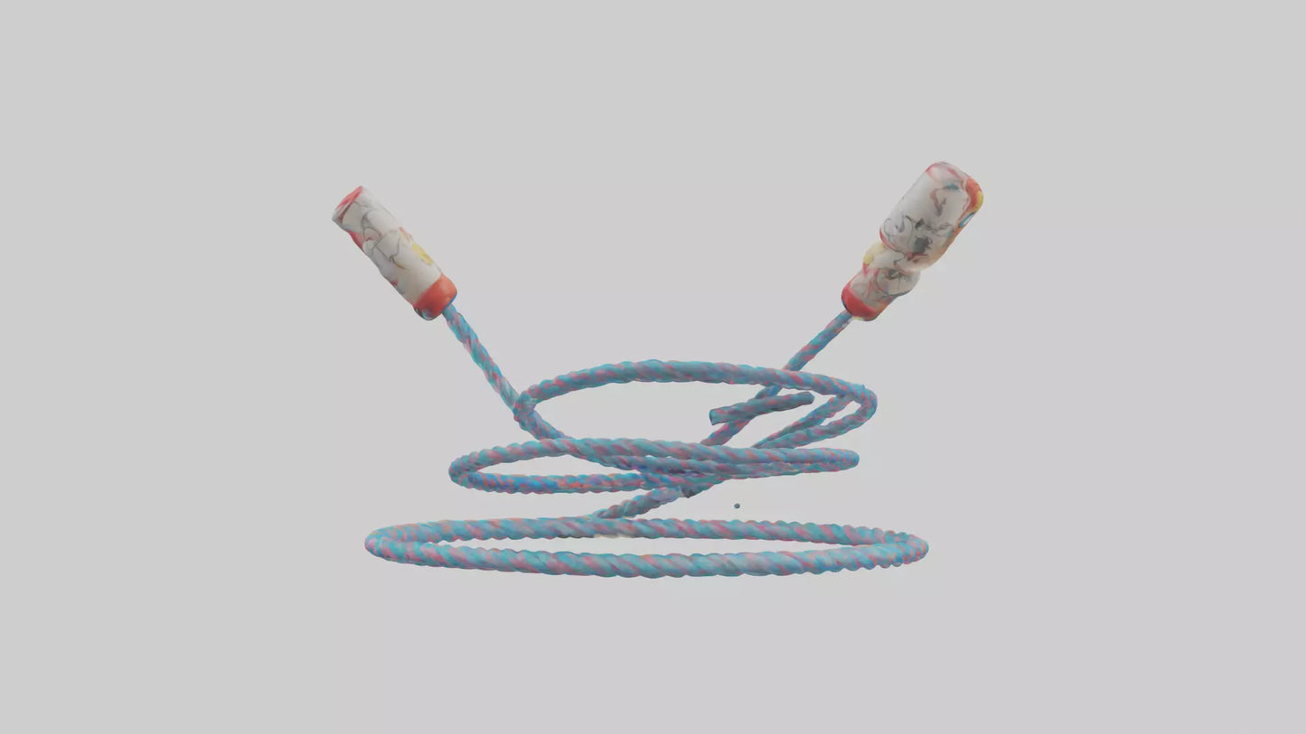 Cartoon Jump Rope model 3D model