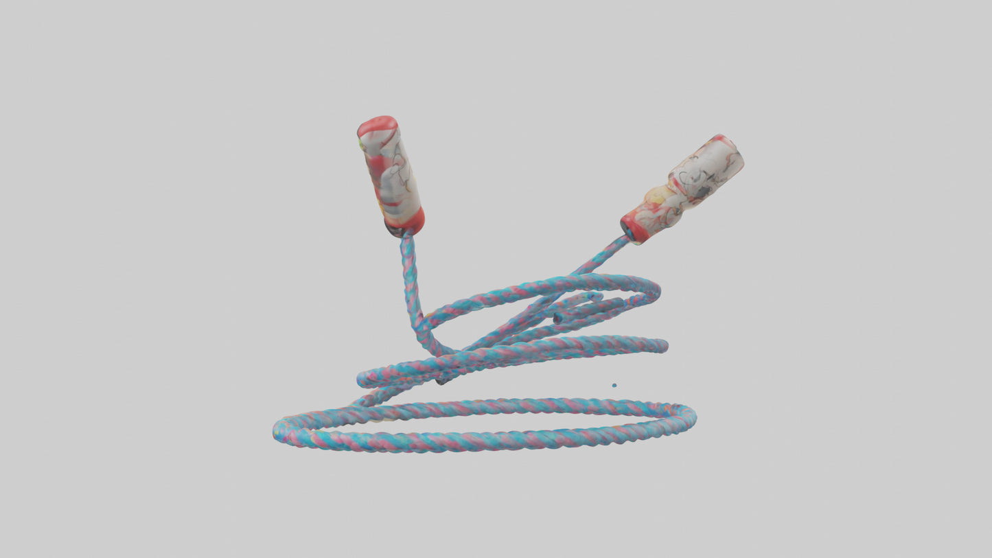 Cartoon Jump Rope model 3D model