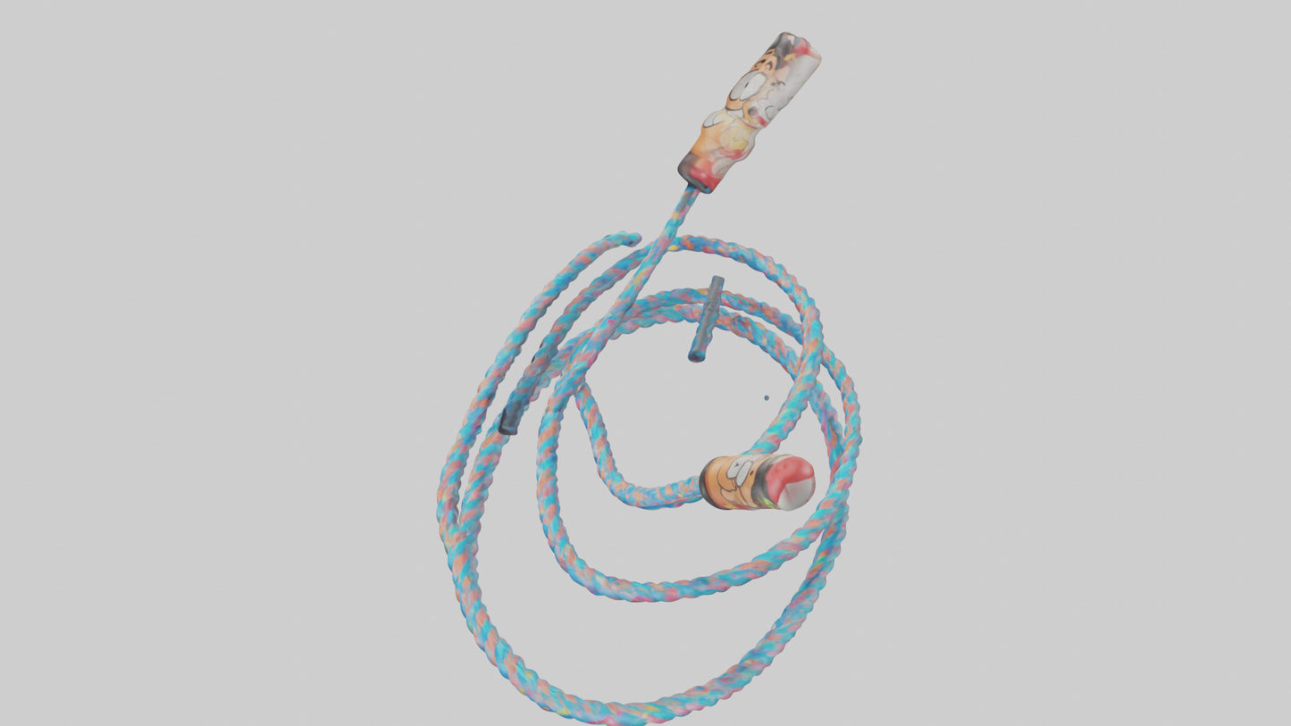 Cartoon Jump Rope model 3D model