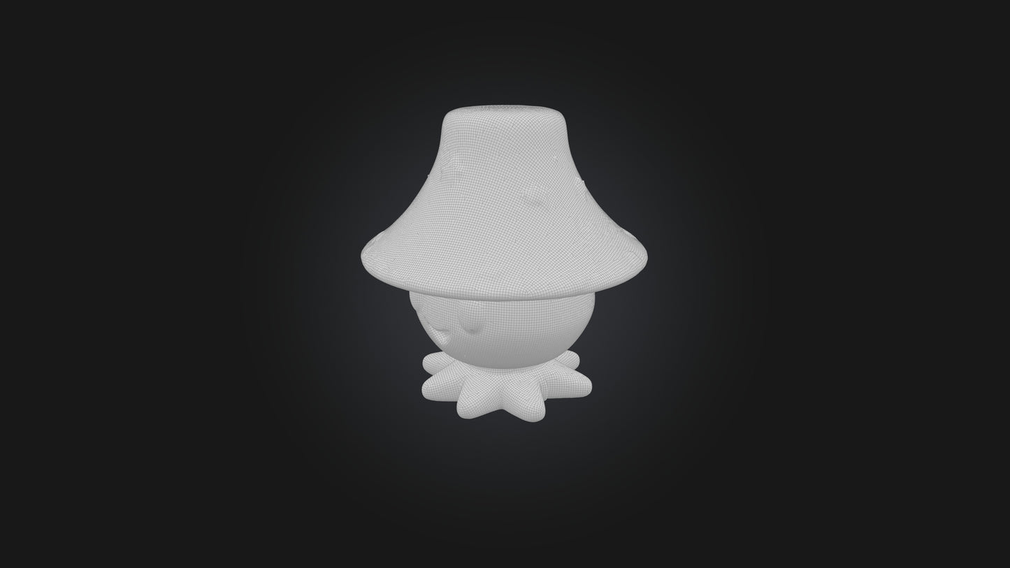 Cartoon Lamp 3D model
