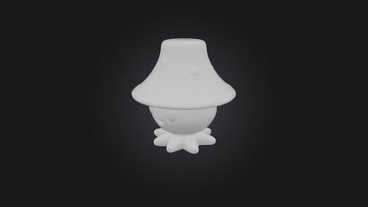 Cartoon Lamp 3D model