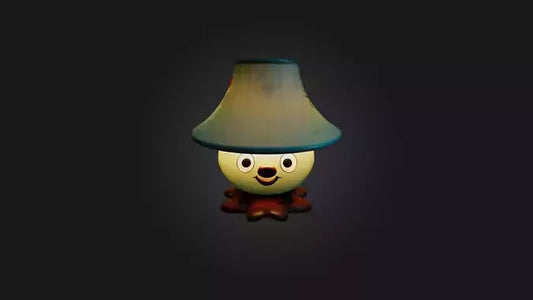 Cartoon Lamp 3D model