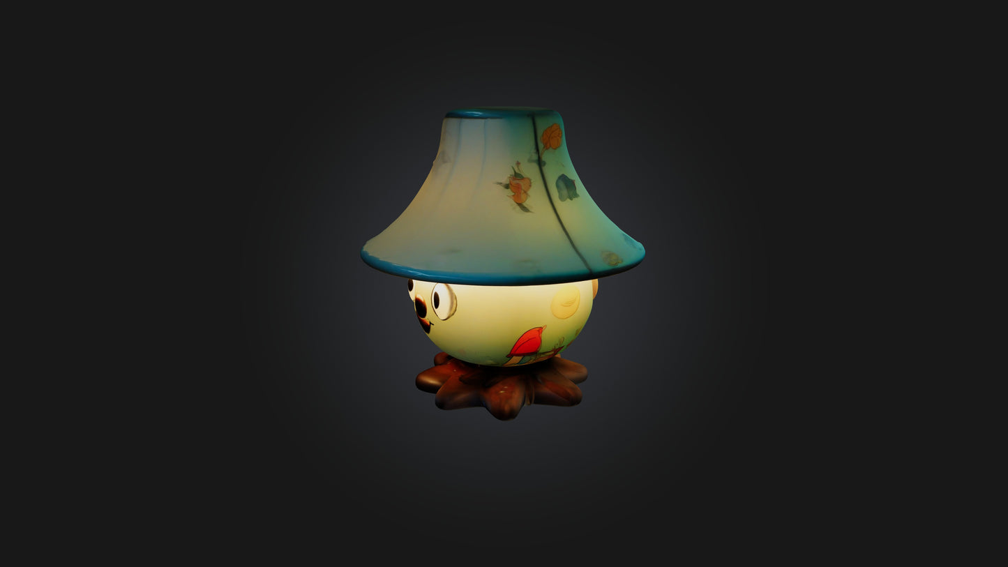 Cartoon Lamp 3D model