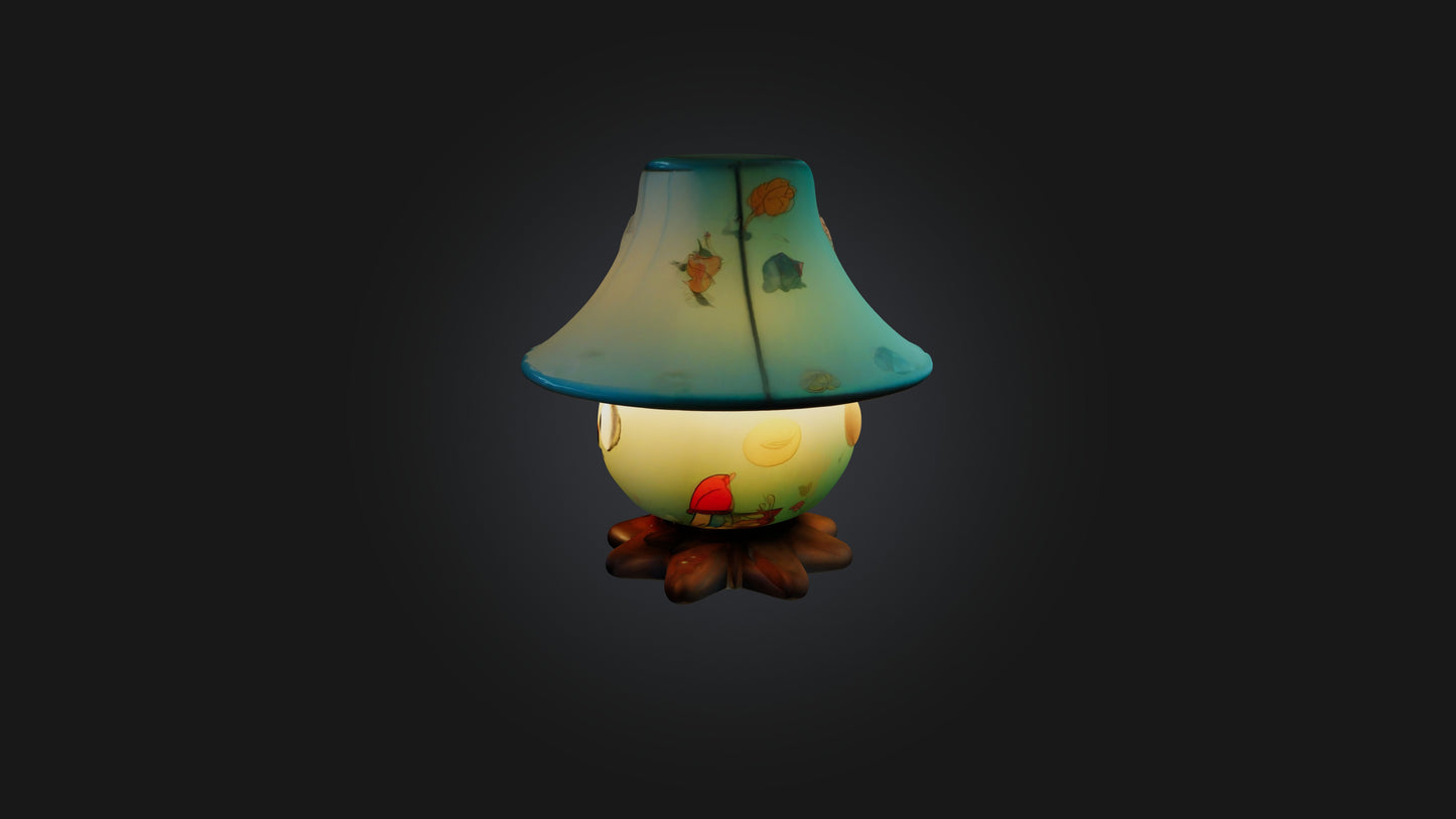 Cartoon Lamp 3D model