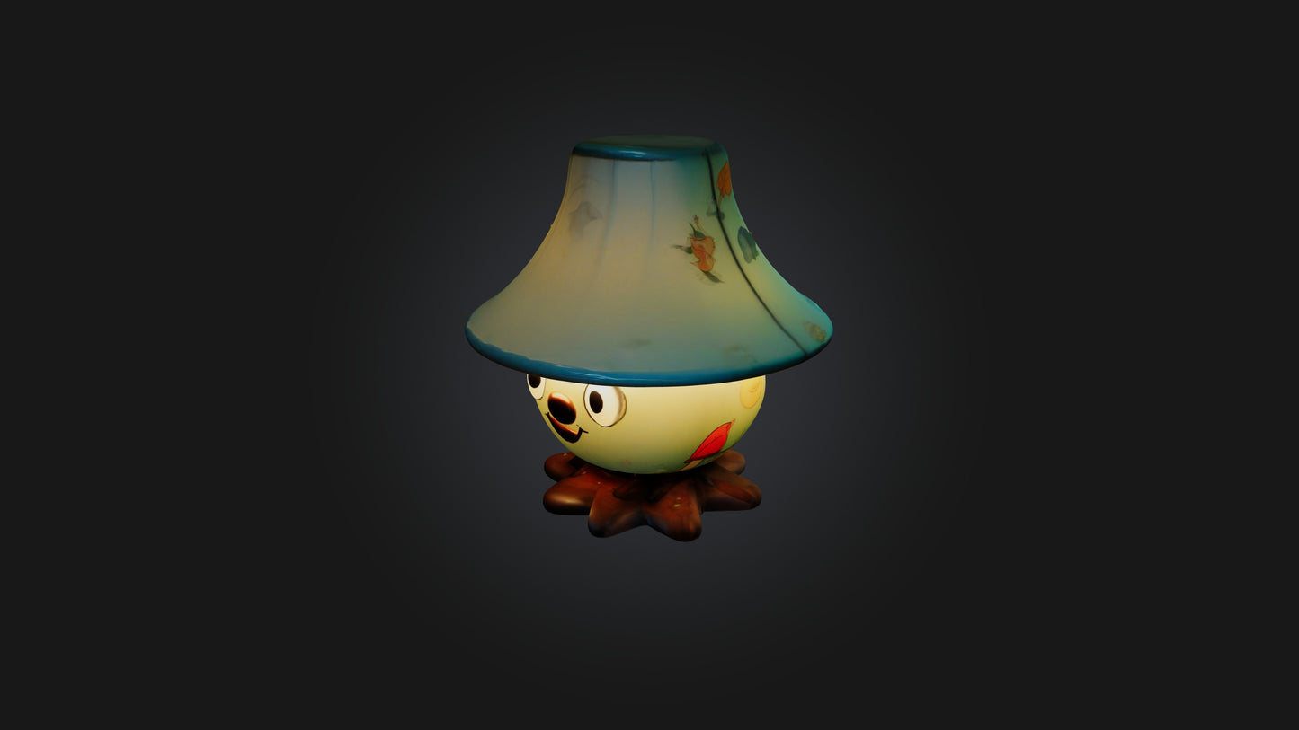 Cartoon Lamp 3D model
