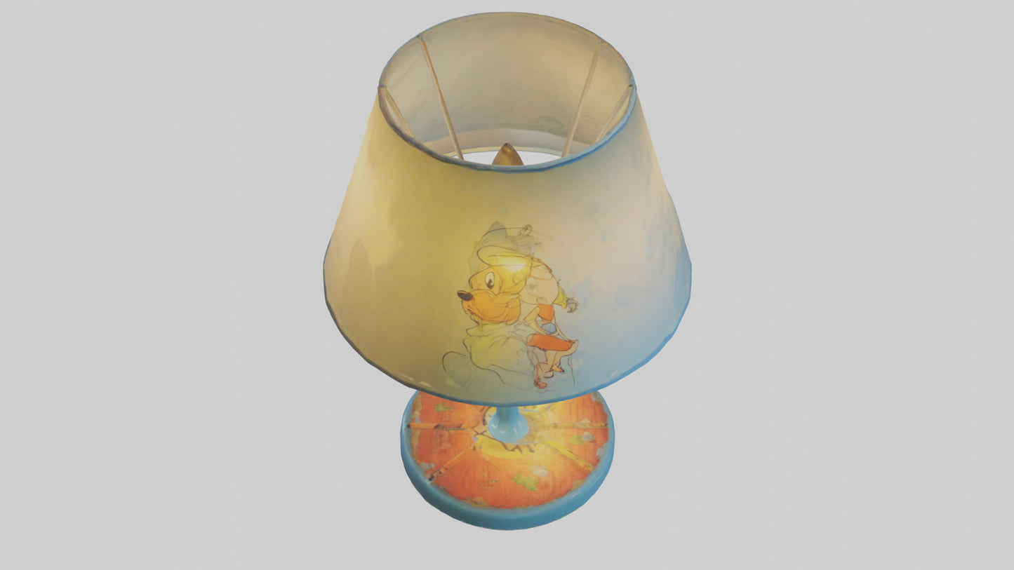 Cartoon Lamp Shade model 3D model