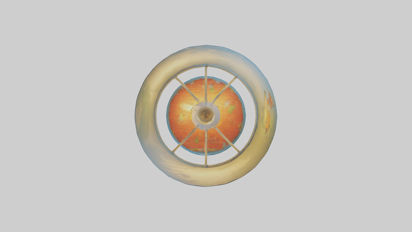 Cartoon Lamp Shade model 3D model