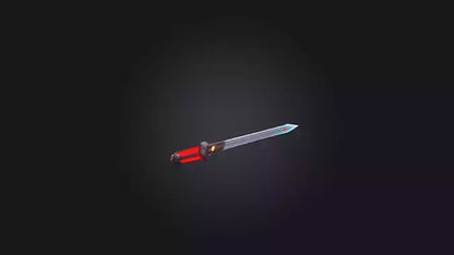 Cartoon Laser Sword 3D model