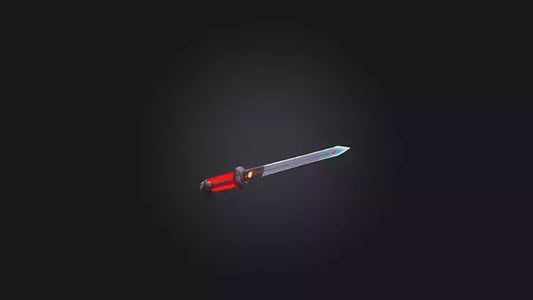 Cartoon Laser Sword 3D model