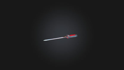 Cartoon Laser Sword 3D model