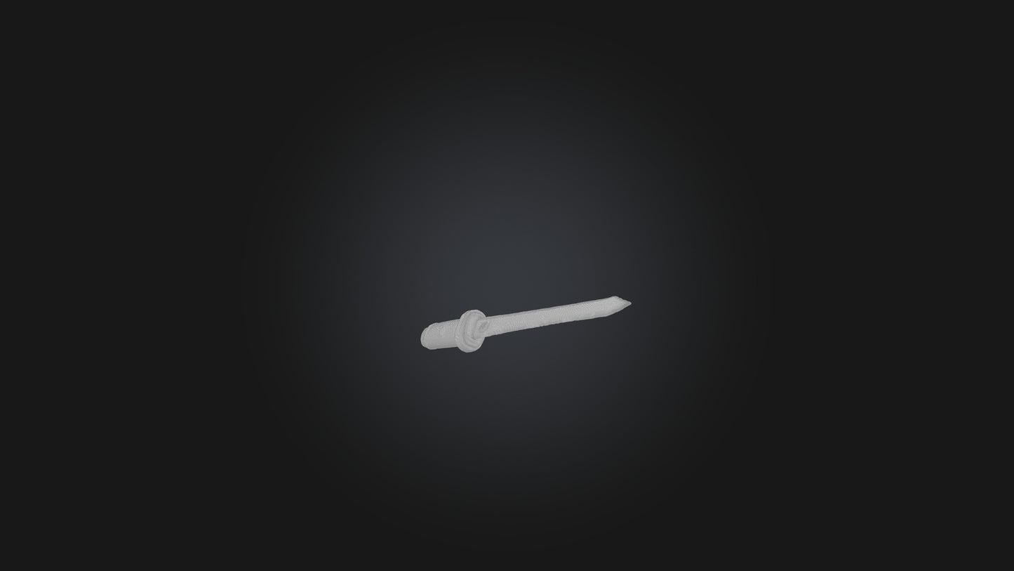 Cartoon Laser Sword 3D model