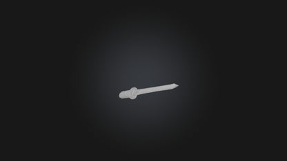 Cartoon Laser Sword 3D model