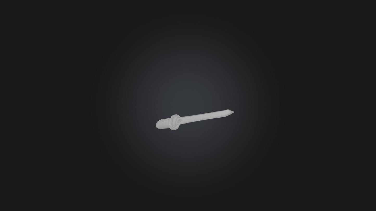 Cartoon Laser Sword 3D model