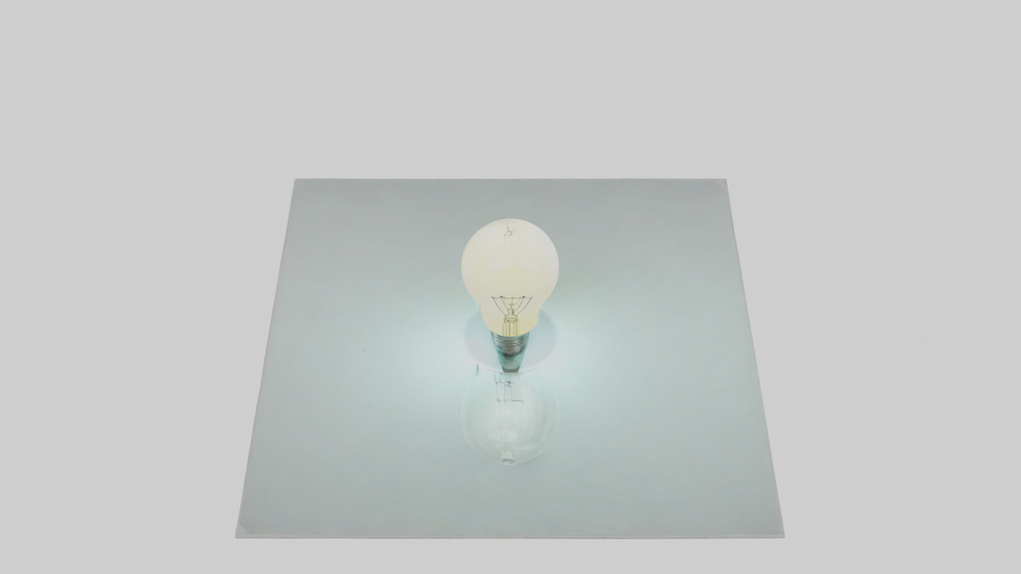 Cartoon Light Bulb model 3D model