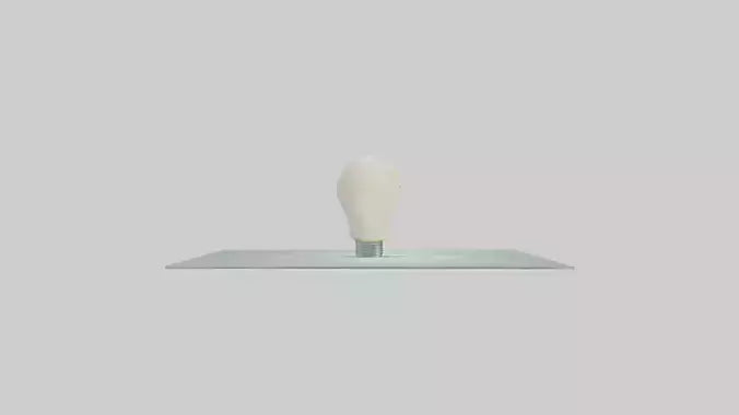 Cartoon Light Bulb model 3D model