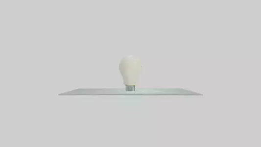 Cartoon Light Bulb model 3D model