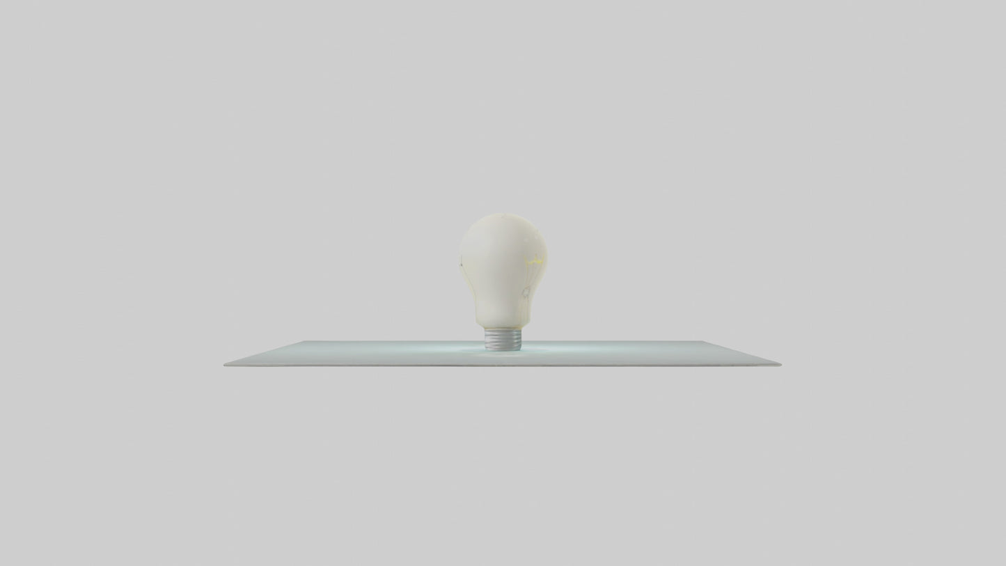 Cartoon Light Bulb model 3D model