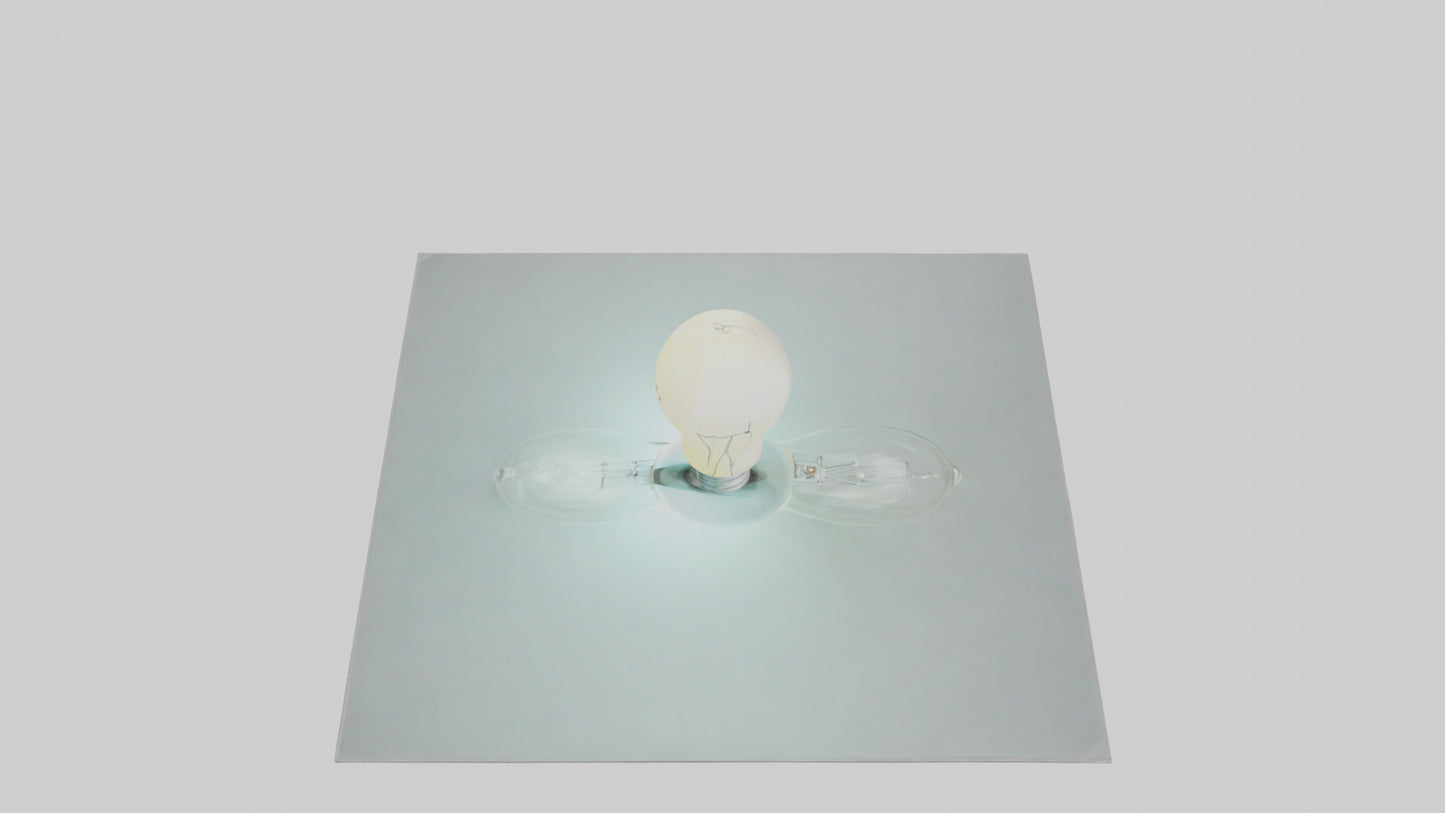 Cartoon Light Bulb model 3D model