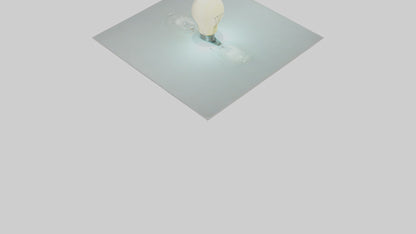 Cartoon Light Bulb model 3D model