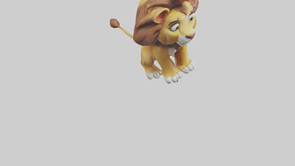 Cartoon Lion model 3D model