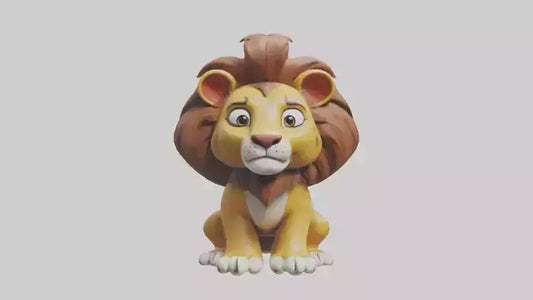 Cartoon Lion model 3D model