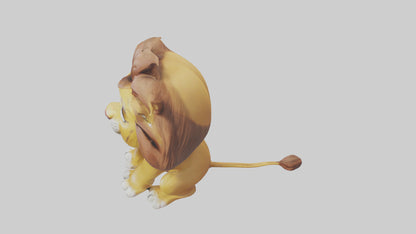 Cartoon Lion model 3D model