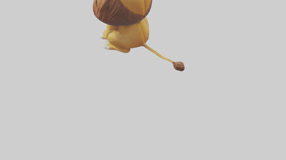 Cartoon Lion model 3D model