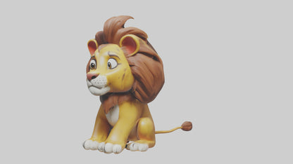 Cartoon Lion model 3D model
