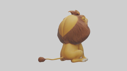 Cartoon Lion model 3D model