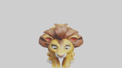 Cartoon Lion model 3D model