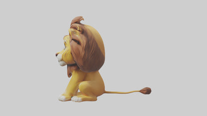 Cartoon Lion model 3D model