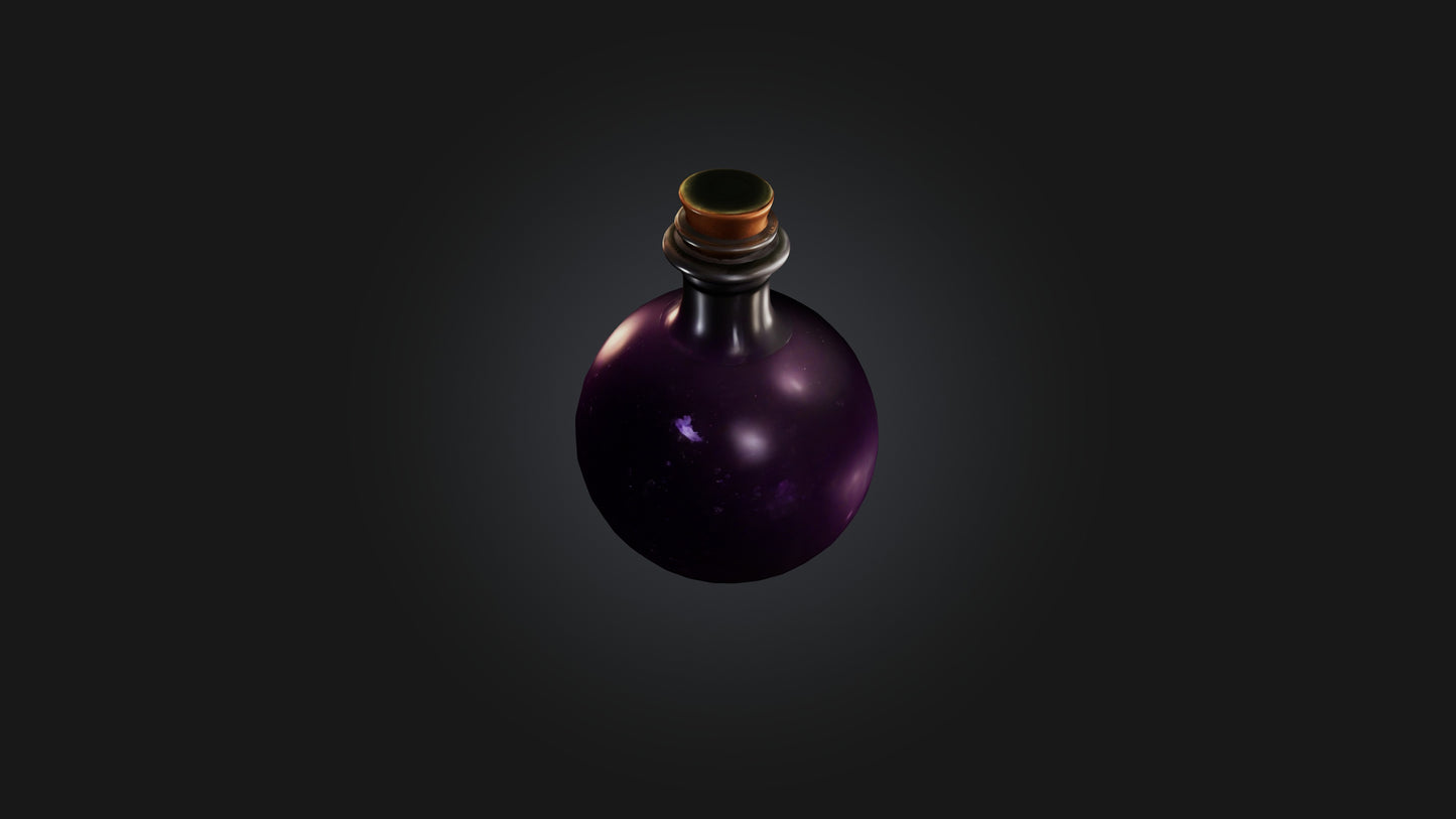 Cartoon Magic Potion 3D model