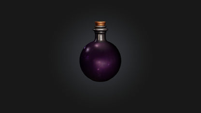 Cartoon Magic Potion 3D model