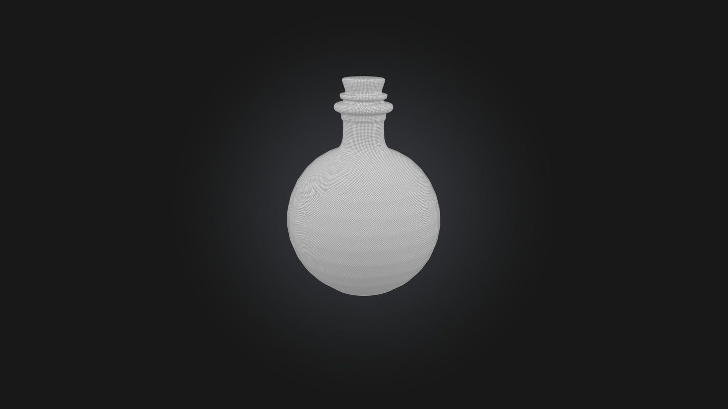 Cartoon Magic Potion 3D model