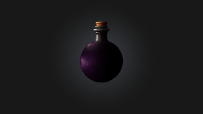 Cartoon Magic Potion 3D model